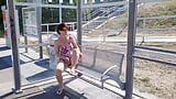 Public SQUIRT and BLOW and PISS at the Trainstation snapshot 5