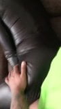 Anal Fuck in leather catsuit snapshot 10