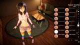 Our apartment, Hentai SFM game Ep.2 Rainbow party girl dildo snapshot 7