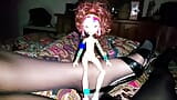 Barbie beni külotlu çorapla iki kez boşaltıyor snapshot 8