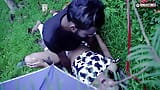 Desi Cute kolkata's Nibba Nibbi Collage students park outdoor sex Hindi Audio snapshot 16