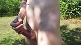 Naked boner walk in the woods snapshot 5