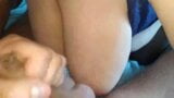 Baise brutale avec une baby-sitter aux seins flasques attachés snapshot 20