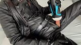 Sexy leather boy fleshlight fuck snapshot 14