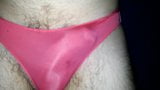 Getting hard in my orange panties pt1 snapshot 10