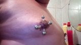 CROSSED PIERCED NIPLLES SISSY snapshot 9