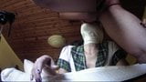 Laura на каблуках получает жесткий трах в глотку и глубокую глотку в белой маске snapshot 9