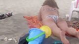 Complete video of my first experience on the beach with another man, at 58 years old I cheated on my husband snapshot 5