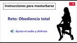 JOI en español. Rol sumiso donde debes obedecer a tu ama. snapshot 18