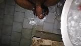 Washing his small black cock pee teen young sexy boy snapshot 8