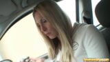 Pov blondes Teenie gefickt, nachdem sie harten Schwanz gelutscht hat snapshot 5