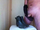 cumming on my wifes boots snapshot 1