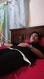 Quente Asia Twink se masturba sozinha em casa! QUENTE snapshot 1