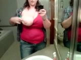 fat titty craigslist chick in the bathroom snapshot 5