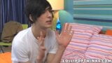 Hung emo twink Aidan Chase anal breeds blond Preston Andrews snapshot 2