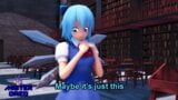 Touhou MMD - Cirno Sex in the Mansion snapshot 4