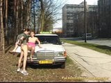 Sex real cu taximetrist pe stradă snapshot 11