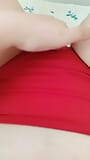 Masturbating pussy in a swimsuit before going to the pool  - DepravedMinx snapshot 13