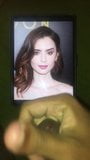 Lily Collins cum tribute snapshot 1