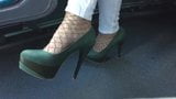 My Lady in Plateau heels snapshot 5
