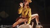 Sadie chevauche une bite comme une vraie cow-girl (Red Dead Redemption 2) snapshot 5