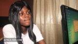 O femeie slabă negresă își seduce instructorul snapshot 3