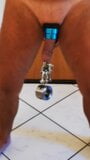 Heavy weight on my PA Piercing and bound balls snapshot 4