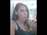 Hot Babe Masturbates In Airplane Bathroom snapshot 1