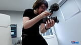 オタクが撮影する間に筋肉男にファックされる巨乳のブルックリン・ブルー snapshot 8