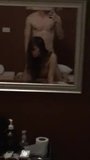 거울에 비친 아시아 강아지 snapshot 1