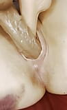 Squirting orgasm after two dildo's at once! snapshot 13