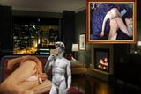 Naked penthouse anal masturbation during a storm snapshot 14