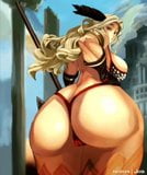 Wonderful ass in 3d animation (Culo maravilloso en animacio) snapshot 5