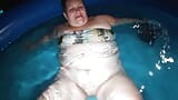 fucking in the pool on 7-14-23 at night with a BJ snapshot 10