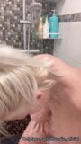 Big boobs blonde shower snapshot 8