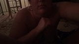 Bbw milf fa pompino sciatto e ingoia grande cazzo nero snapshot 16