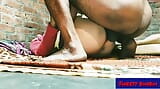 Hot indian desi village bhabhi was celebrate Holi with dever on clear Hindi audio snapshot 7