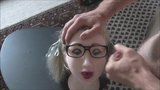 throat fucking my cumdoll glases spitting slapping snapshot 8