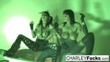 Charley Chase and busty Alia Janine fuck snapshot 10