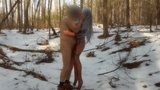 Dollene Doll Gets an Erotic Romantic Snow Balling snapshot 2