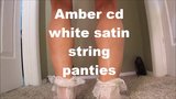 amber in sexy white flowered panties snapshot 1