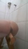 Dildo fucking doggy style shower snapshot 8