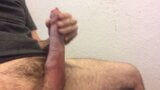 Foreskin play and wank of my precum dripping uncut cock snapshot 15