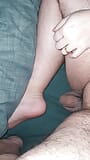 Step mom hand slip into step son thick cock snapshot 3