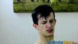 Restrained sub twink raw nailed by young lovers fat dick snapshot 11