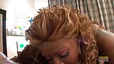 A sloppy facial for a big beautiful black girl who loves to get rammed hard snapshot 20