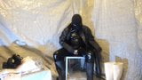 Wank in Black Rubber Coat snapshot 11