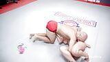 Dan Ferrari Vs Bella Rossi - A Draw Culminates With A Fuck Fest Right On The Mat snapshot 11