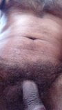 Naked husband and his penis erection and Masturbation snapshot 1