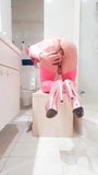 Tina noxx verwoest haar kont met een enorme zwarte dildo! snapshot 8